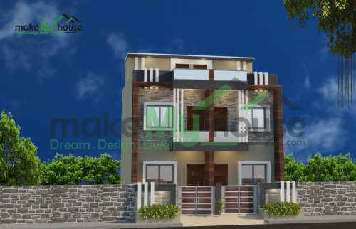 Duplex 3D Elevation