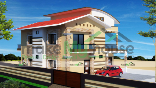 Duplex 3D Elevation