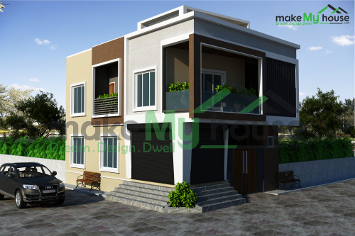 Duplex 3D Elevation