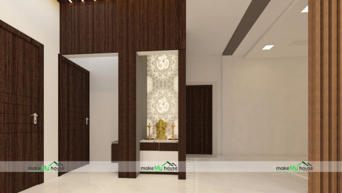 puja place design for house
