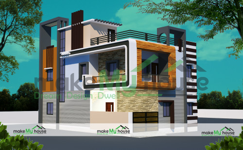 Duplex 3D Elevation