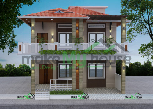 Duplex 3D Elevation