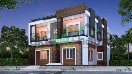 Duplex 3D Elevation