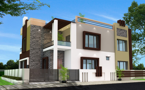 60ft x 40ft 3D House Design