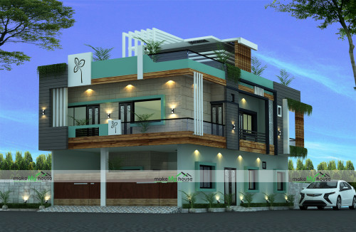 1350Sqft Home Design