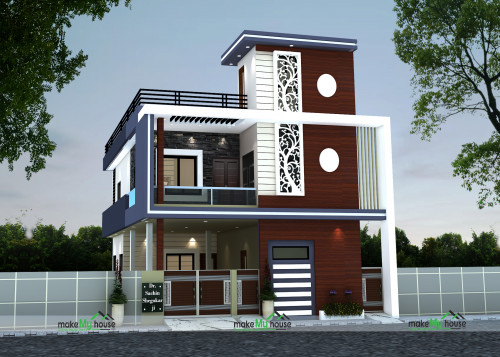 1472Sqft 3D House Design
