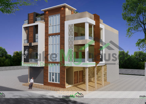 Triplex 3D Elevation