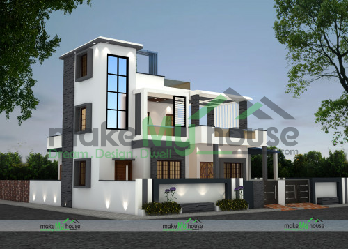 Duplex 3D Elevation