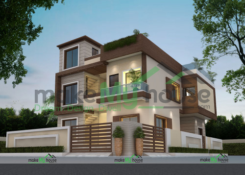 Duplex 3D Elevation