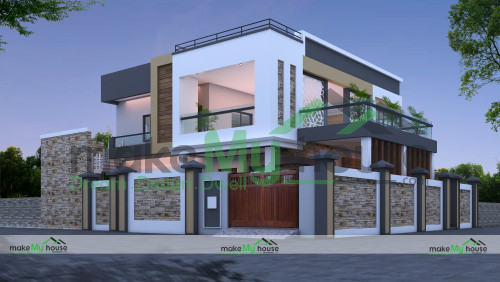 Duplex 3D Elevation