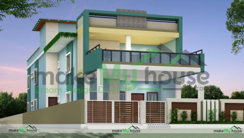 Duplex 3D Elevation