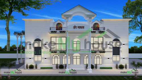 Marriage Garden 3d Elevation