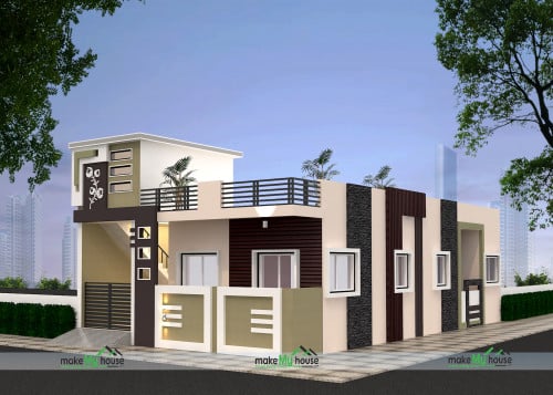 House Elevation Design Ground Floor - Home Alqu