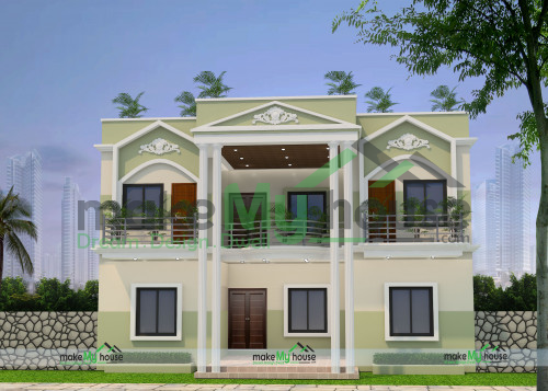 Duplex 3d Elevation