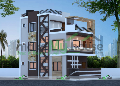 Triplex 3d Elevation