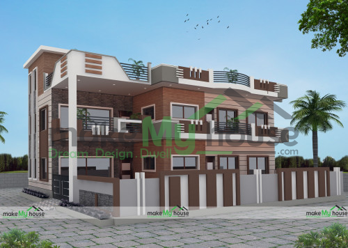 Duplex 3d Elevation 