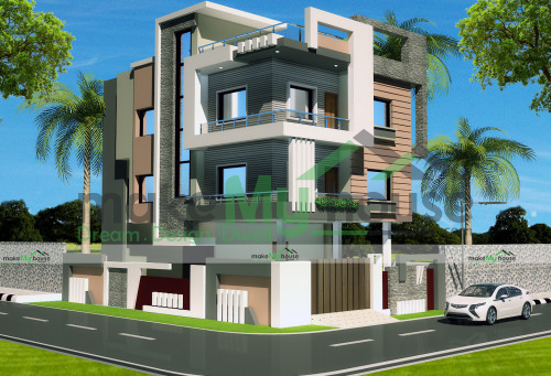 Triplex 3d Elevation