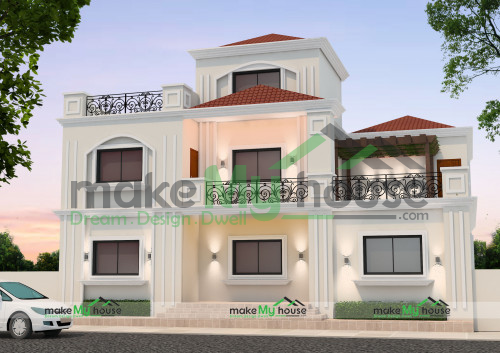 Duplex 3D Elevation