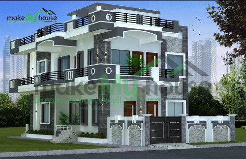 Duplex 3D Elevation