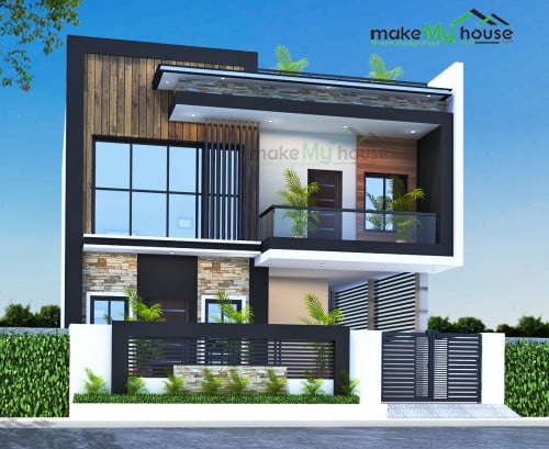 Second-Floor-House-Design | Architecture Design | Naksha Images | 3D Floor  Plan Images | Make My House Completed Project