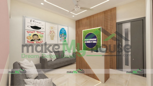 Clinic Reception Interior Design