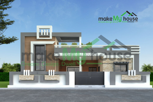 Simplex 3D Front Elevation