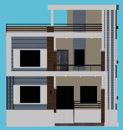 3D House Plan