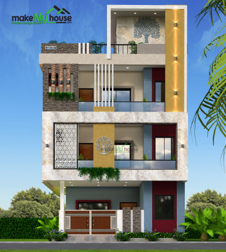 25x40 House Plan Architecture Design Naksha Images 3d Floor Plan Images Make My House Completed Project 25x40 House Plan Architecture Design Naksha Images 3d Floor Plan Images Make My House Completed Project