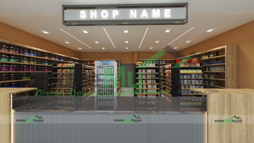 Grocery Shop Interior Design