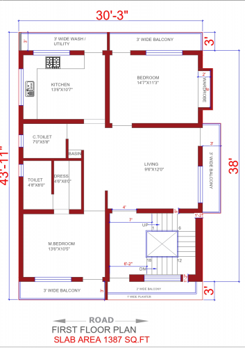 ground floor plan designs for duplex 