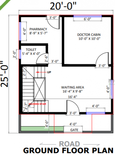 20ft x 25ft 3D House Design