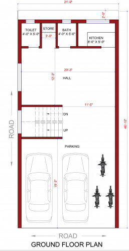 Duplex Floor Plan