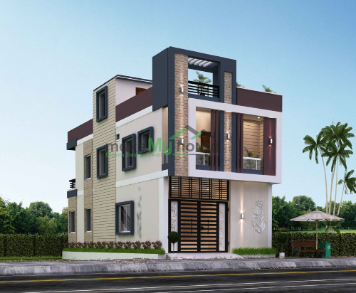 2d elevation designs for house 