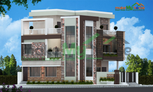 3D Exterior Elevation