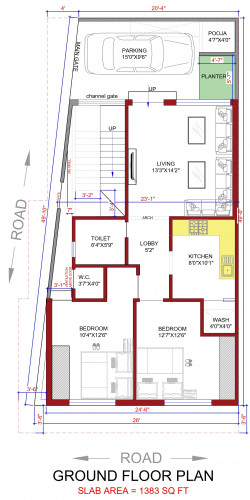 1300 Square Feet House Plan | 1300 sq ft Home Design 1300 Square Feet House Plan | 1300 Sq Ft Home Design