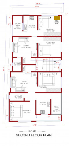 30x60 House Plan | 30*60 Home Design |30 By 60 1800 Sqft Ghar Naksha 30X60 House Plan | 30*60 Home Design |30 By 60 1800 Sqft Ghar Naksha