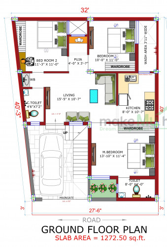 two family house plan