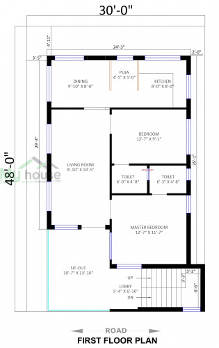 30x48 Floor Plan