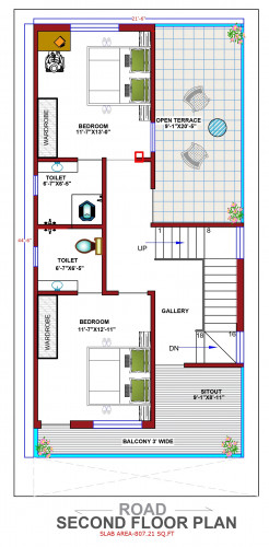 floor plan for triplex