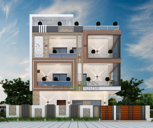 Triplex House Map| Best Triplex Home Designs |3 Floor Plans India Triplex  House Map| Best Triplex Home Designs |3 Floor Plans India