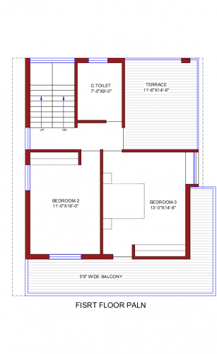 double floor house design