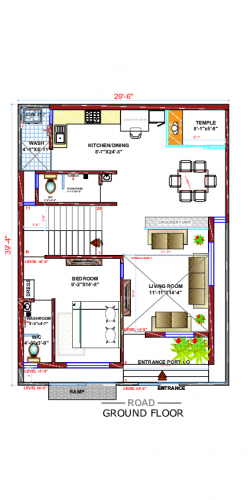 modern house floor plan