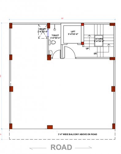 floor plan for residential building 