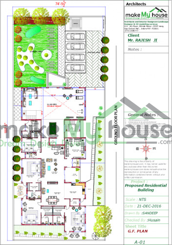 25x45 Home Plan 1125 Sqft Home Design 2 Story Floor Plan