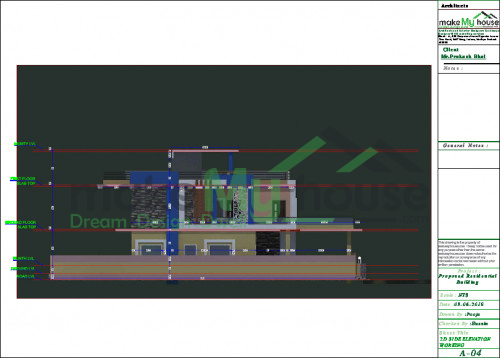 architecture drawing house plan