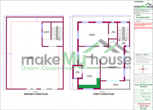 35X44 Floor Plan