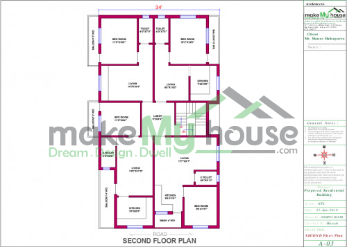 architecture drawing house plan