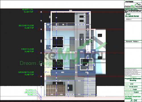 architecture drawing house plan