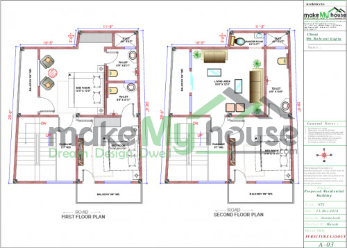 architecture drawing house plan