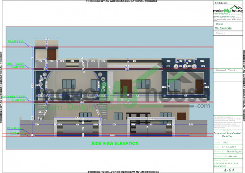 architecture drawing house plan